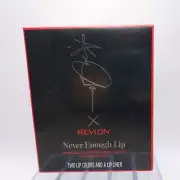 Revlon Never Enough Lip UNAPOLOGETIC Limited Ed Lip Kit Sealed