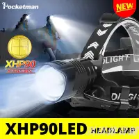 在飛比找蝦皮購物優惠-【熱賣】【爆款】2020年新款超亮XHP90頭燈LED釣魚前