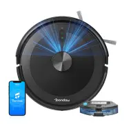 [EU Direct]Teendow D10S Plus 2-in-1 Robot Vacuum Cleaner 5000Pa Strong Suction, 260ml Water Tank, Smart Navigation Pet-F