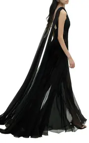[Zuhair Murad] Silk Chiffon Maxi Dress