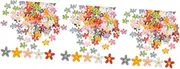 SHERCHPRY 3sets DIY Nail Charms Cherry Blossom Resin Flatback Beads for Manicure Accessories for Phone Cases Crafts Weddings and More 100pcs*3
