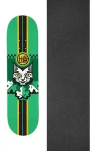 Habitat Skateboards Lynx Racer 7.75" Skateboard Deck + griptape
