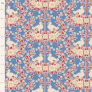 Quilting Patchwork Fabric TILDA Jubilee Duck Nest Blue 50x55cm FQ