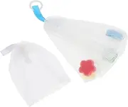 Vaguelly 2pcs Portable Soap Mesh Bags for Cleansing Makers for Home Use Soap Pouches for Storing and Lathering Convenient and Durable Design