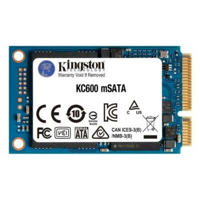 Kingston KC600 512GB mSATA Solid State Drive (3D TLC) SKC600MS/512G 515 GB SSD