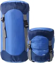 Compression Stuff Sack, S/M/L Compression Sacks for Backpacking, Ultra-Light Outdoor and Travel Storage Sack, Sleeping Bag Storage Sack, Sacks for Clothes Blanket Pillow, Outdoor Camping