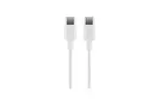 Goobay USB-C to USB-C Cable 1m for Smartphones/Tablets/Laptops - White
