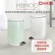 【DIKE】腳踏 超靜音 抗菌 緩降 圓型垃圾桶5L(HBA100)