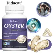 Oyster Capsules,Boost Energy And Stamina,Supports Immune System Health