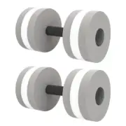 2 Pcs Water Dumbbells Travel Hand Weights for Women Pool Exercise