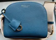 Radley London Arden Crescent Zip Around Crossbody Deepsea Gold