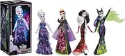 Disney Villains Black and Brights Collection, Fashion Doll 4 Pack, Disney Villains Toy for Kids 5 Years Old and Up (Amazon Exclusive)