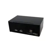 Startech 2 Port Dual Displayport Usb Kvm Switch With Audio - 2 X 1 - 4 X