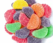 Assorted Fruit Slices Jelly Candy - BULK CANDY - TWO POUNDS CANDY -FREE SHIPPING