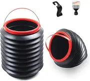 Collapsible Foldable Car Trash Bucket Camping Trash Can Automotive Container Umbrella Storage Collapsible Garbage Can for Gardening