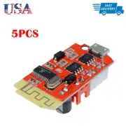 5pcs 3.7-5V Dual Plate 3W Amplifier Board Bluetooth Speaker Modification Module.