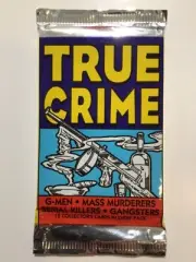TRUE CRIME collectors cards Brand new Unopened 12 card package Eclipse Comics