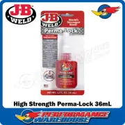 JB Weld Perma-Lock 36mL Red High Strength Threadlocker Thread Lock 27136