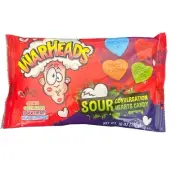 Warheads Sour Conversation Hearts Candy 10 Oz Bag Valentine's Day Fruit Flavors
