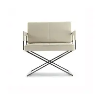 在飛比找Yahoo!奇摩拍賣優惠-Aster dining chair北歐設計師皮藝餐椅不銹鋼