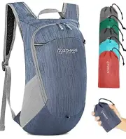 Ultra Lightweight Packable Backpack 18L - Small Foldable Hiking Backpacks Wat...