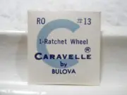 Caravelle Bulova RO - Watch Part #13 Ratchet Wheel Factory Replacement / Repair