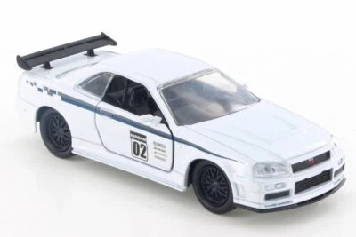 2002 NISSAN SKYLINE GT-R HARD TOP JADA 99140DP1 1/32 DIECAST CAR