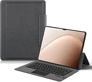 Jarttarn Keyboard Compatible with Xiaomi Pad 7 Ultra 14-inch 2025 Touch Shaft Bluetooth Keyboard Leather Case for Mi Pad 7 Ultra
