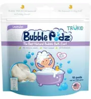 Gentle Lavender Bubble Bath Podz for Sensitive Skin