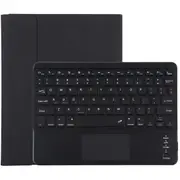 Bluetooth Keyboard & Tablet Case For Ipad Air 2020 - Detachable Touch Pad Pen Slot Microfiber Leather