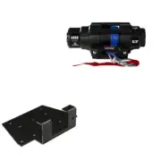Viper 6000lbs V3 Winch Blue Rope With Mount For Yamaha Big Bear 400 2002-2006