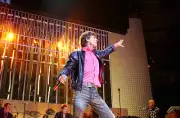 Mick Jagger at The Concert for New York City - Show at Madison Squ- Old Photo