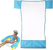 Pool Float Chair - Swim Floats Adults, Pool Noodle Chair Net | Swimming Noodle Net Sling Mesh Chair, Swimming Chair Support Water Seat Noodle, Net Pool Noodle Chair Net Bed Seat for Swimming