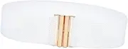 [APLVFFZH] Women Elastic Waist Belt Waistband Stretch Belt Wide Waist Belt for Commuting Dating