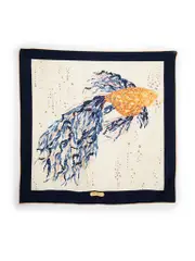 Goldfish Pattern Square Scarf
