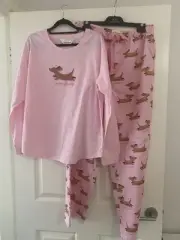 Peter Alexander Ladies Pink Penny Pyjama Set Large