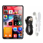 4" Bluetooth 5.2 MP3 Player HiFi Lossless Sound FM Radio Music Voice Recorder