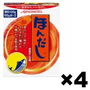 Hondashi Japanese Dashi Powder Katsuo Bonito Soup Stock 4Pack Set 120g Ajinomoto