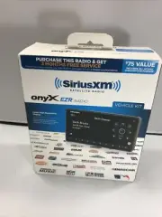 New In Box SiriusXM - Onyx EZR Satellite Radio Receiver. - Black. Sealed.