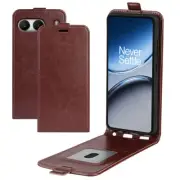 Vertical UP Down Flip Leather card slots phone Case For OnePlus Nord 4 6.74"