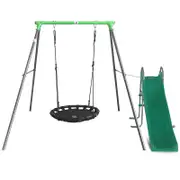 Lifespan Cellar Nest Swing Set with Slippery Slide