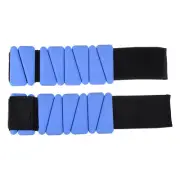 Wrist & Ankle Weights Adjustable Silicone Bracelet Wrist Weights Blue