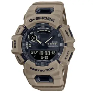 【CASIO 卡西歐】G-SHOCK 智慧藍牙 運動訓練 防震 雙顯錶 樹脂錶帶 防水200米 GBA-900(GBA-900UU-5A)