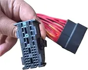 42 Pin Extender Connector with Male and Female Connected 42P Power Amplifier Extension Harness Cable Compatible for BMW X5 X6 E90 E53