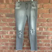 Sass & Bide Skinny Jeans Womens Size 30 Grey Wash Denim Novateur