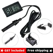 LCD Digital Thermometer Humidity Hygrometer Temp Gauge Temperature Meter Monitor