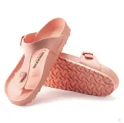Birkenstock Gizeh EVA sandals in coral peach EU 38 regular