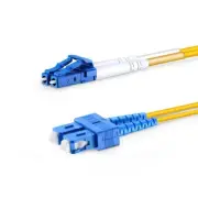 1-22M OS2 LC-SC SC-LC Fiber Jumper Patch Cord Single Mode Duplex 9/125 SM Lot