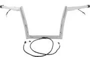 Baggernation Pre Wired Monkey Bagger Bars 10" Chrome OEMPW-15L-10 C