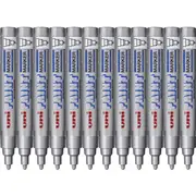Uni-Ball PX20 Box 12 Paint Marker Bullet Tip 2.2mm (Silver)